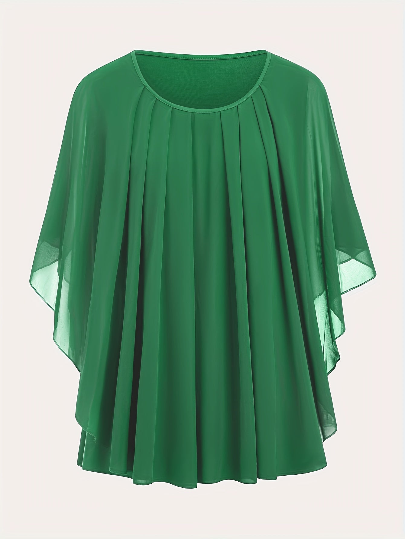 Damen Elegante Oversize Chiffon Bluse für festliche Anlässe und Alltag