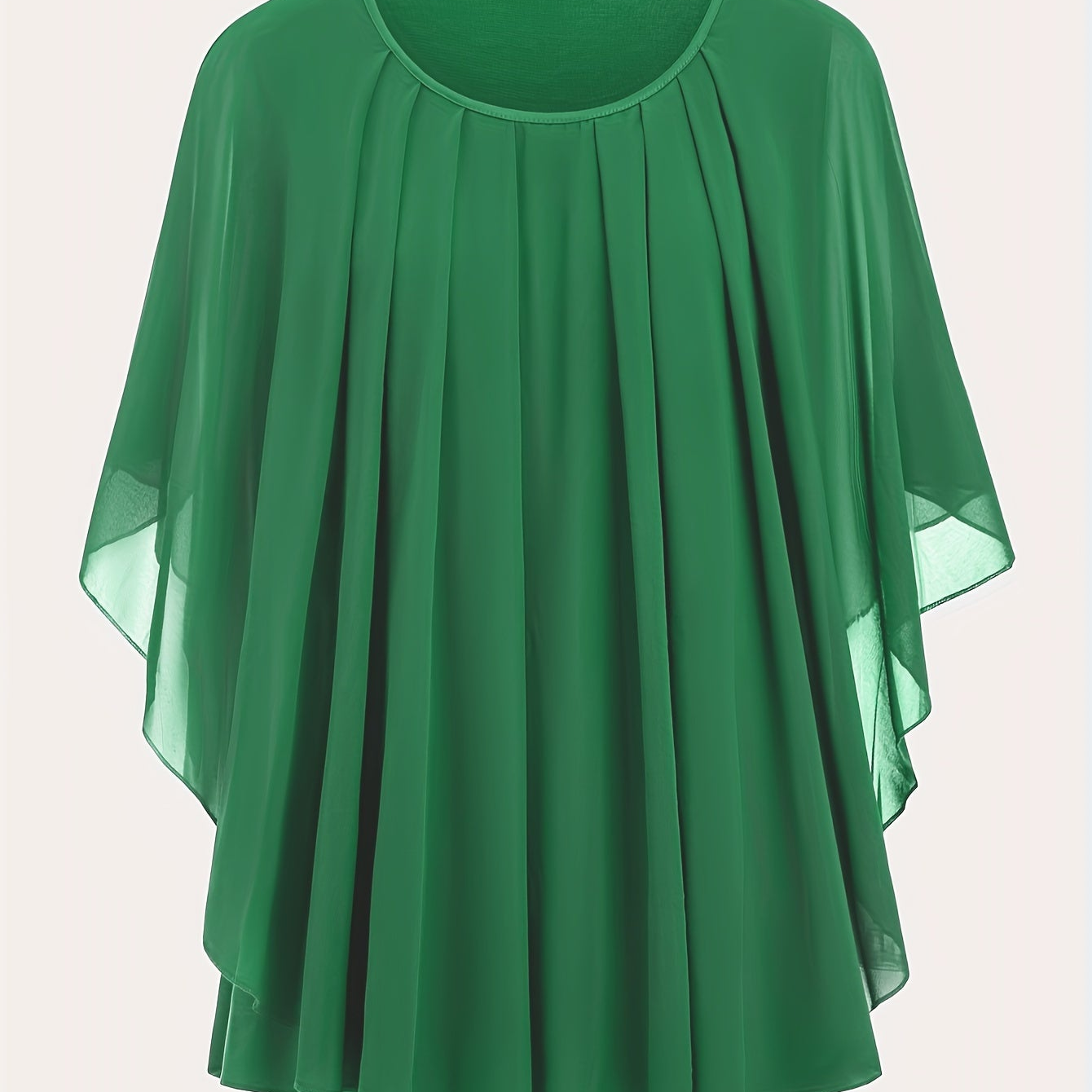 Damen Elegante Oversize Chiffon Bluse für festliche Anlässe und Alltag
