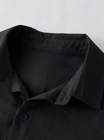 Herren Freizeit Hemd – Leichtes Sommerhemd, Lockerer Schnitt, Perfekt für Strand und Alltag