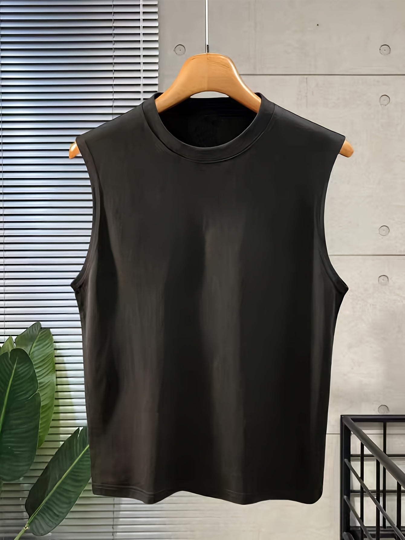 Herren Tanktop Basic Freizeit Ärmellos Streetwear