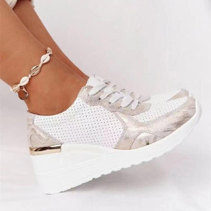 Damen Sneaker Keilabsatz – Modische Komfort-Sneaker für Alltag & Freizeit