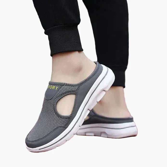 Herren Komfort-Sportschlappen für Alltag, Arbeit und Reisen – Atmungsaktive Freizeitschuhe