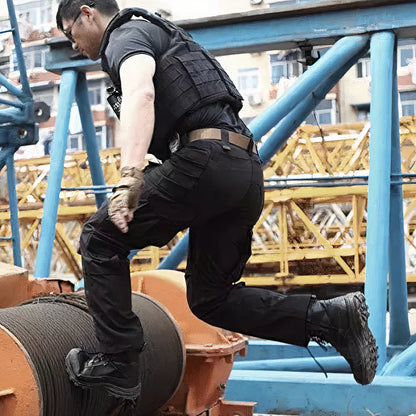 Herren Taktische Cargo-Hose Outdoor Arbeit Freizeit Mehrzweck
