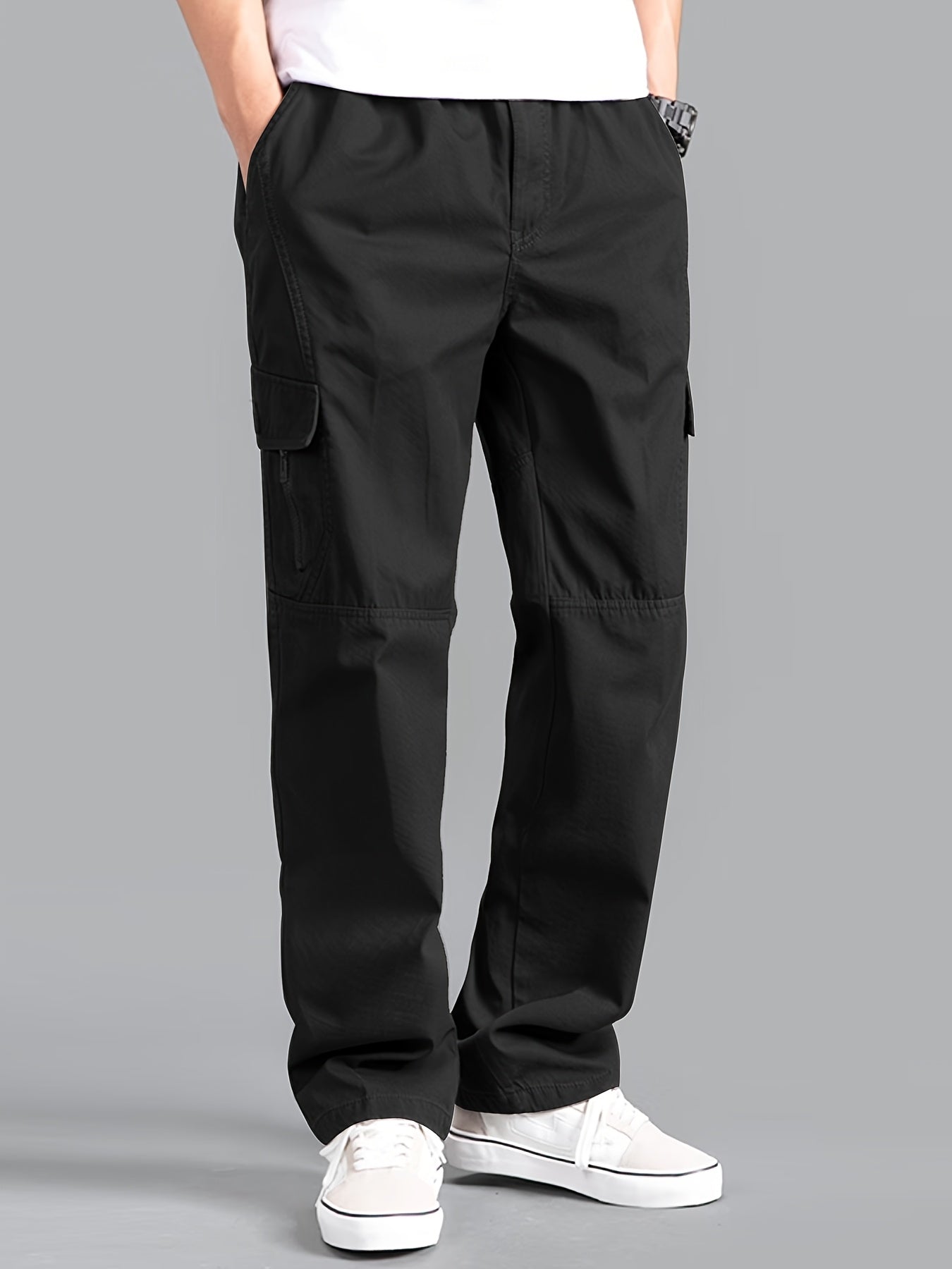 Herren Cargo-Hose mit modernem Schnitt und praktischen Taschen – Lässige Freizeithose für Alltag und Outdoor