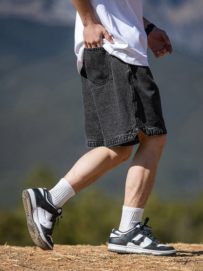 Herren Casual Streetwear Shorts – Lockerer Stil für Outdoor und Alltag