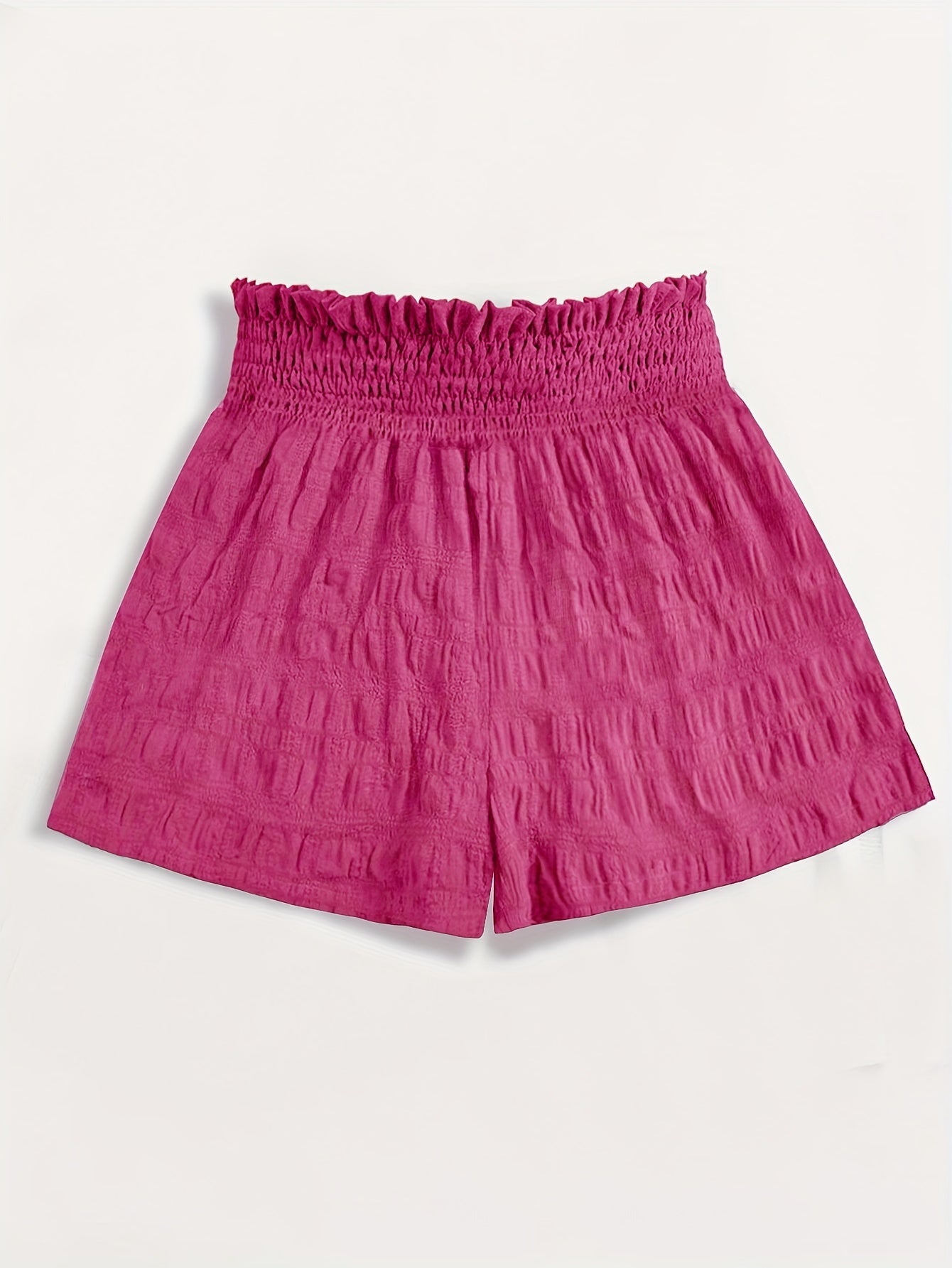 Damen Sommer-Shorts mit Paperbag-Bund und Kordelzug, Freizeit Trendshorts