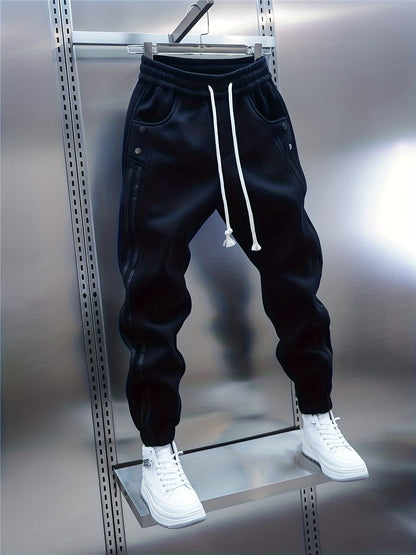 Herren Jogginghose mit sportlichem Schnitt und modernen Details – Streetwear & Freizeit