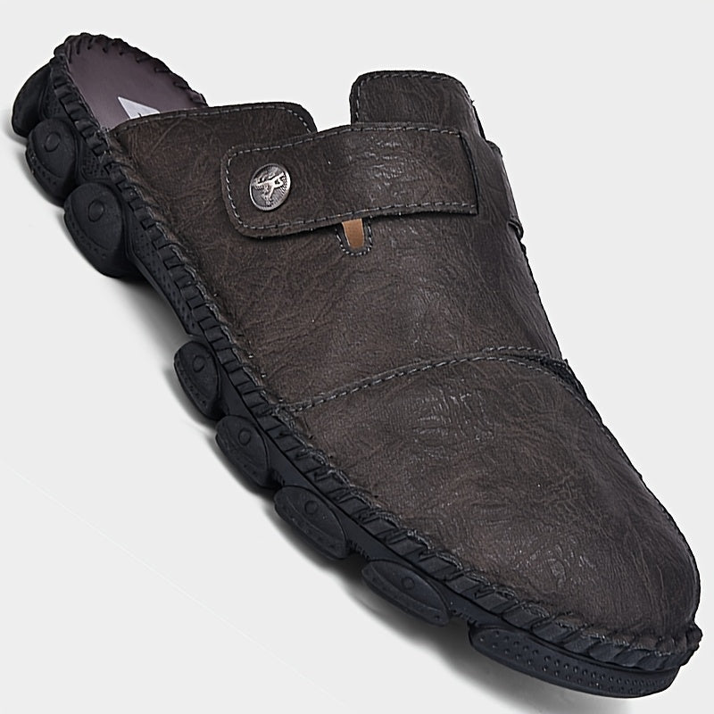 Herren Outdoor-Slipper Komfortable Freizeitschuhe mit rutschfester Sohle