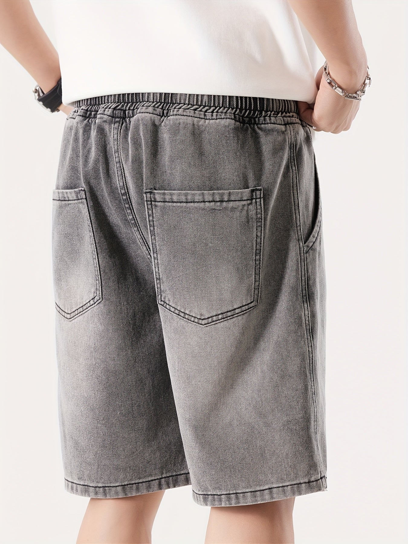 Herren Jeansshorts Locker Freizeit Stil für Alltag und Sport