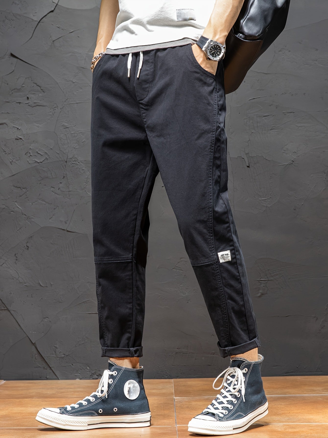 Herren Utility-Tapered Freizeithose – Moderner Streetstyle für Alltag und Freizeit