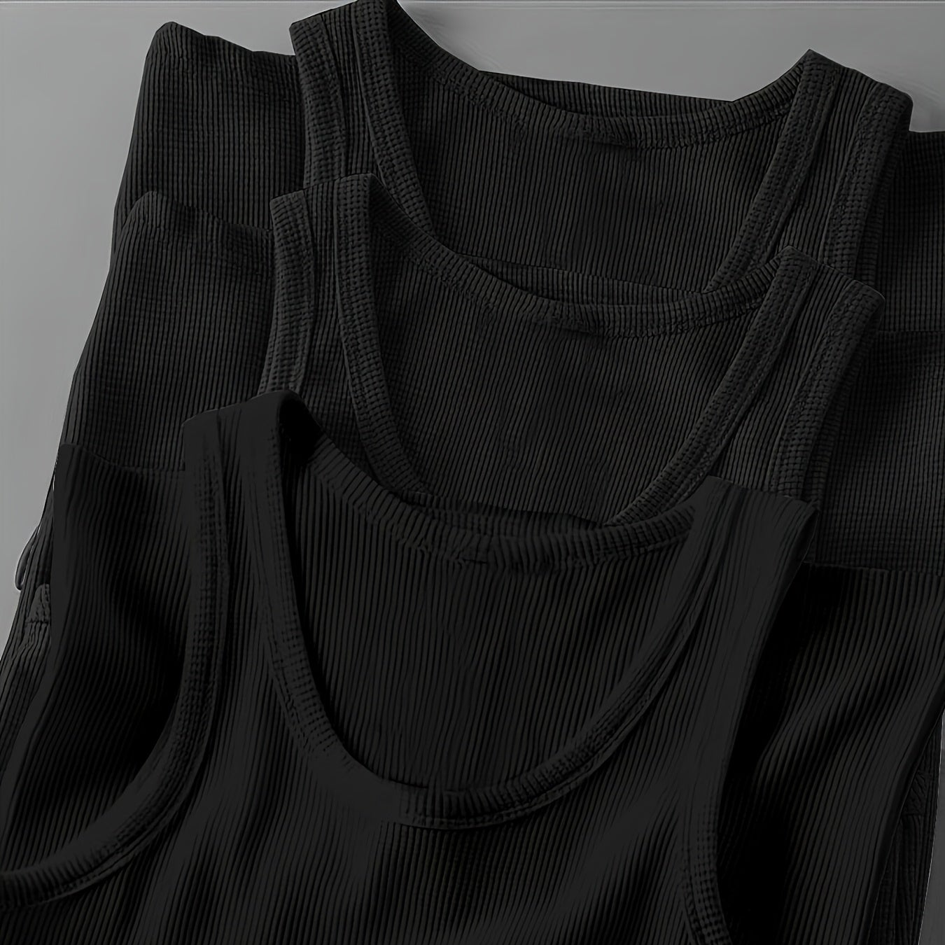 Herren Sport Tanktop mit Rippstruktur – Modernes Fitnesstop für Training und Freizeit