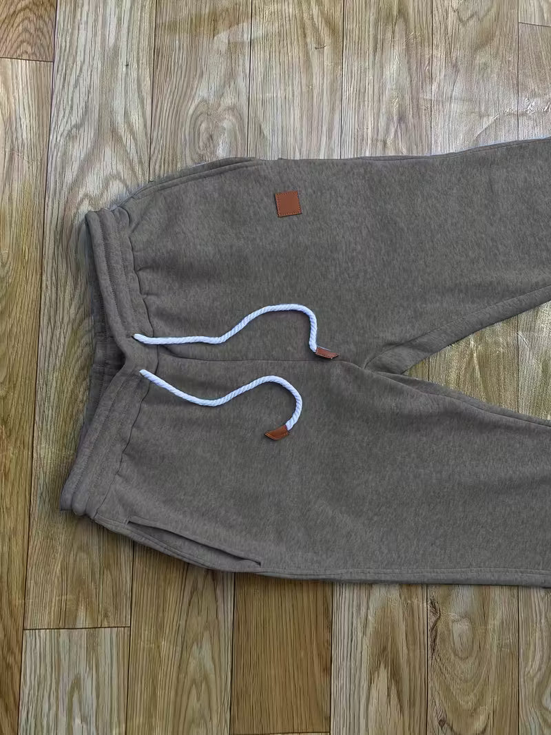 Herren Jogginghose Freizeithose mit Kordelzug und tiefen Taschen – Sportlich & Bequem für Alltag und Training