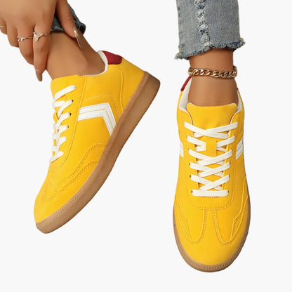 Damen Retro Sneaker – Bequeme Freizeitschuhe für Alltag und Streetstyle