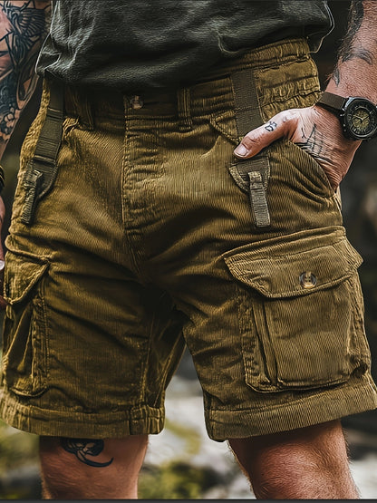Herren Cargo Shorts mit Taschen und modernem Outdoor-Look
