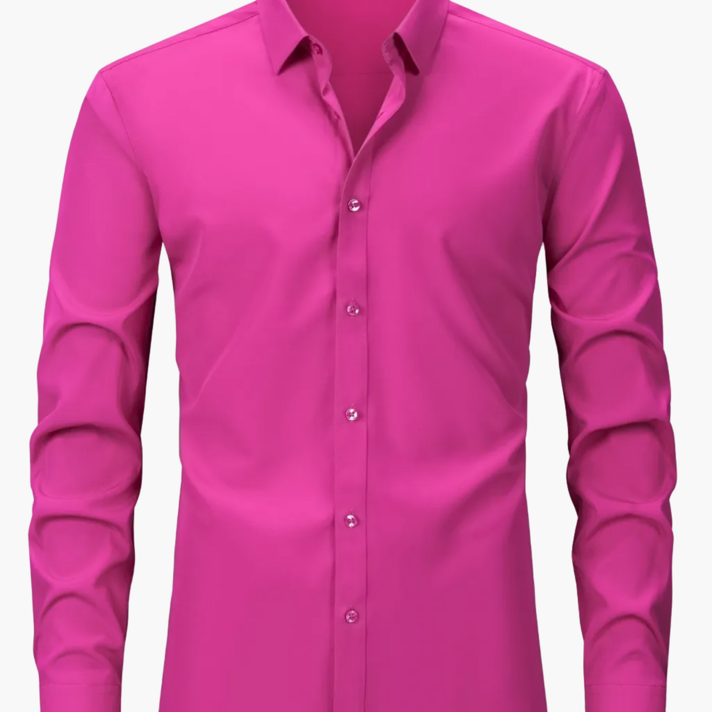 Herren Business-Freizeit Hemd Slim Fit – Elegantes Langarmhemd für Büro und Alltag