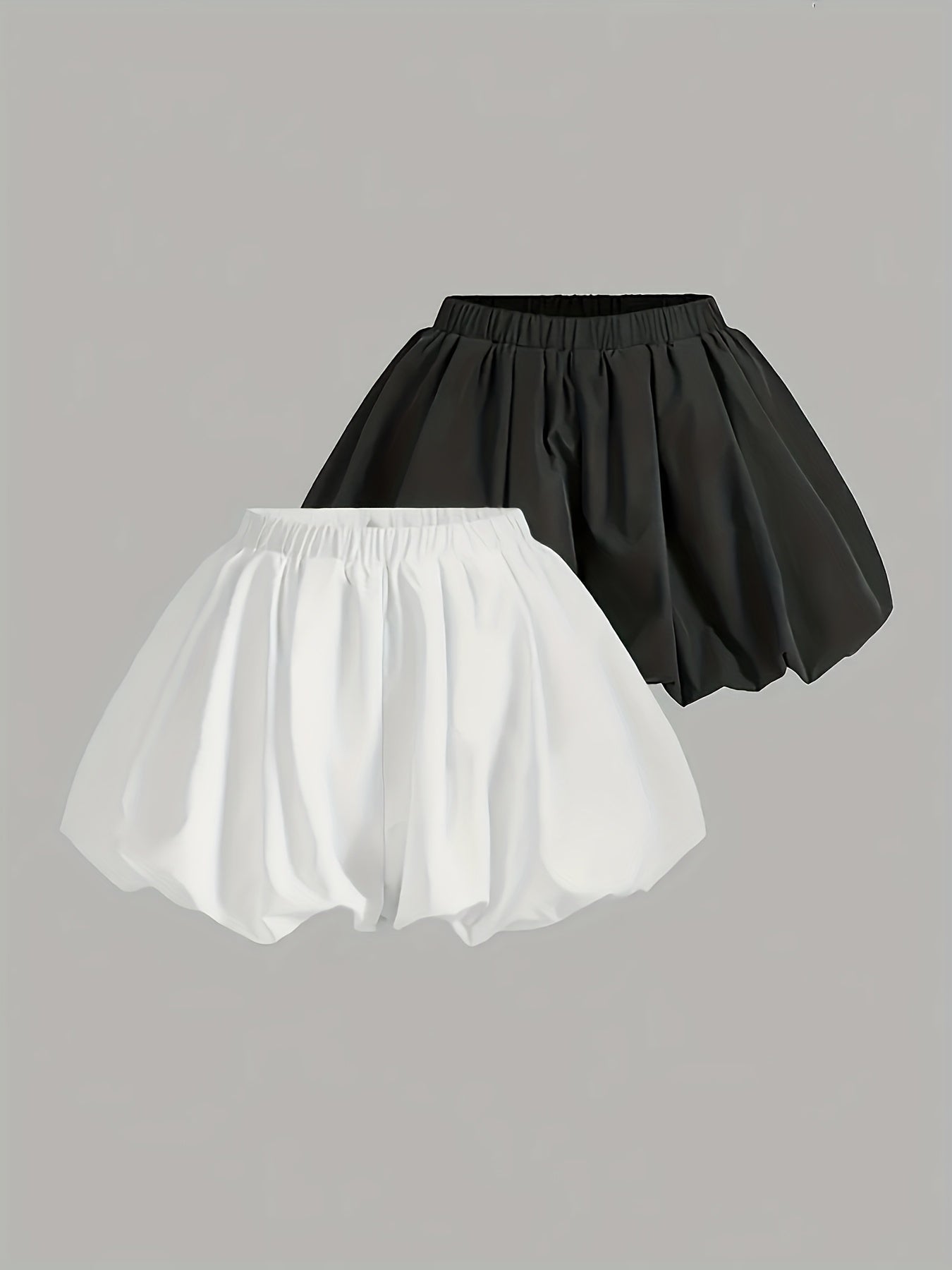 Damen Ballonshorts Modisch Voluminöses Design Freizeit