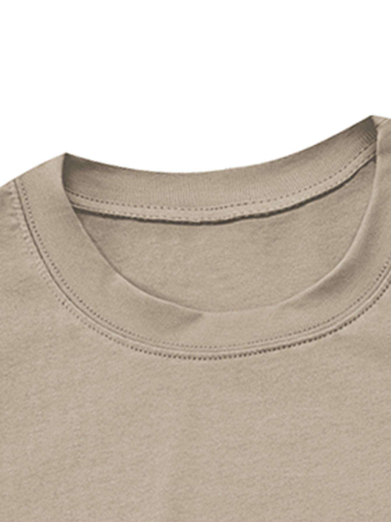 Herren T-Shirt mit lustigem Katzen-Print und Tape-Motiv – Lockeres Streetwear für Alltag & Freizeit