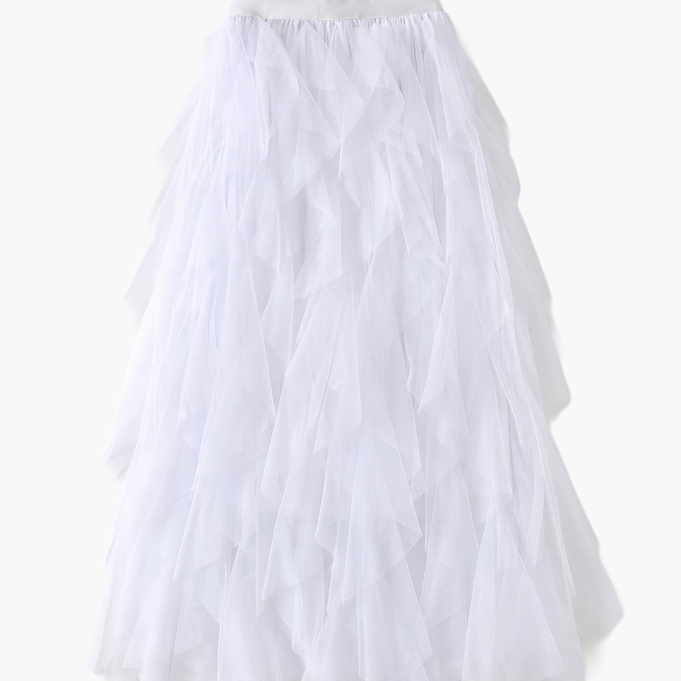 Damen Maxirock mit Rüschen für festliche Anlässe und elegante Outfits