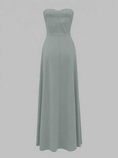 Damen Abendkleid Elegant Bandeau Stil für festliche Anlässe und Gala