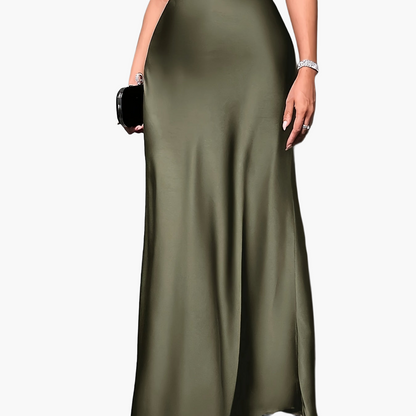Damen Eleganter Maxirock für festliche Anlässe und Abendmode