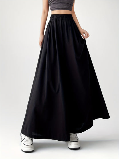 Damen Weite Palazzo Culotte Hose – Modischer Streetstyle für Freizeit und Alltag
