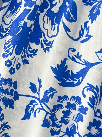 Damen Midikleid mit Blumenmuster und Cut-Out – Elegantes Sommerkleid für besondere Anlässe