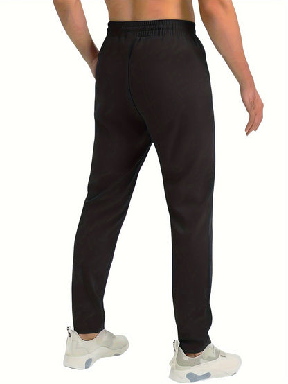 Herren Jogginghosen Set – Sportliche Freizeithosen mit Reißverschlusstaschen, Ideal für Training & Alltag