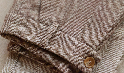 Damen Elegante Business-Hose – Klassische Veganer Wollhose für Büro und Alltag