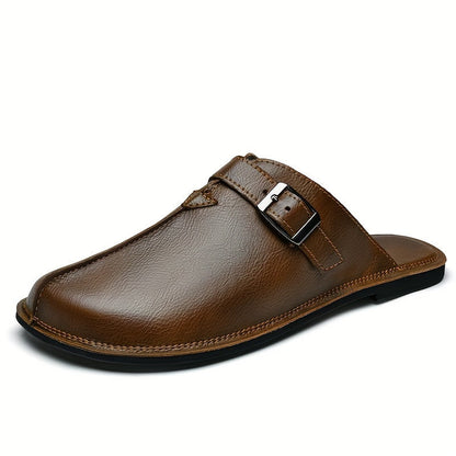 Herren Pantoletten mit Schnalle – Modische Slip-On Sandalen für Freizeit & Alltag