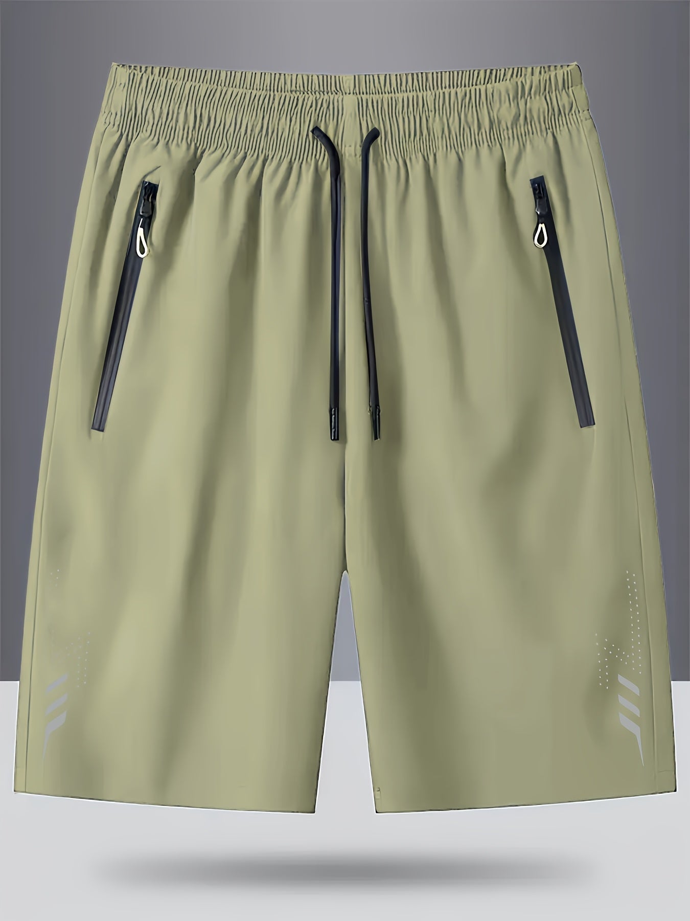Herren Funktionsshorts Sport & Freizeit – Bequeme Trainingsshorts mit Reißverschlusstaschen