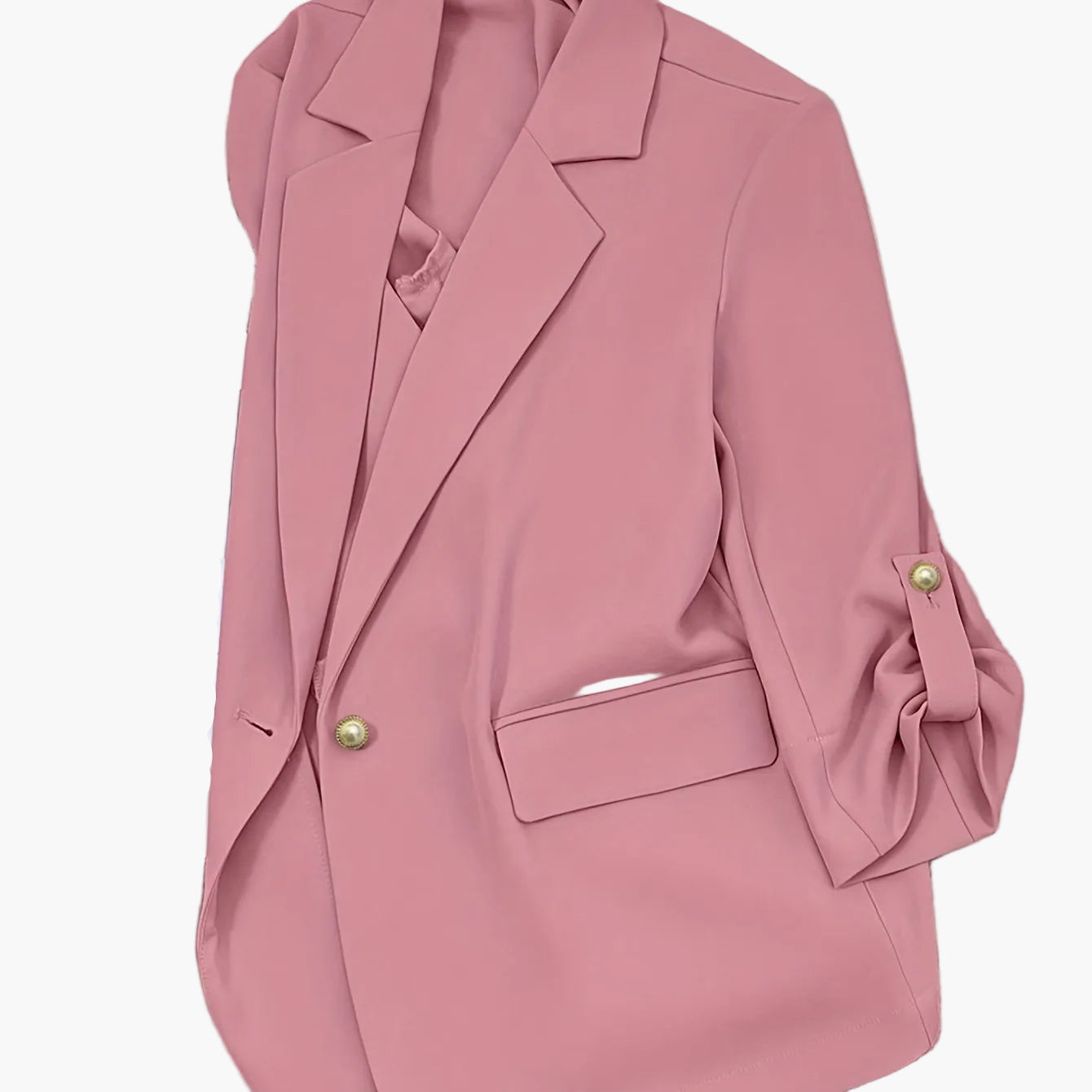 Damen Blazer Anzugjacke Elegant Business Freizeit Büro