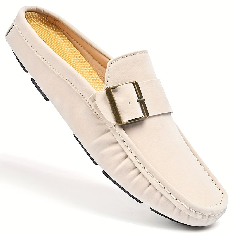 Herren Mokassin-Slipper mit Schnalle – Stilvolle Freizeitschuhe für Alltag und gehobene Anlässe