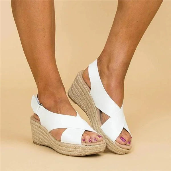 Damen Komfort Keilabsatz Sandalen – Elegante Sommerschuhe für Alltag & Freizeit