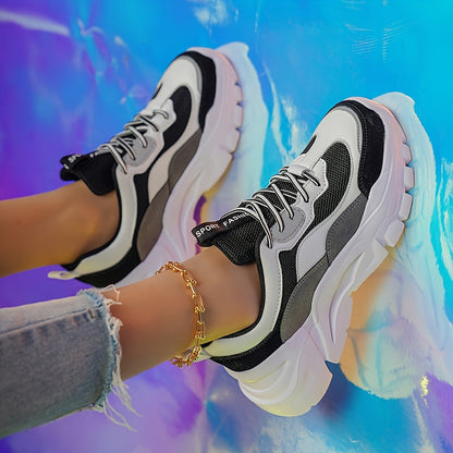 Damen Chunky Sneaker im modernen Stil – Trendige Freizeitschuhe für Alltag & Sport