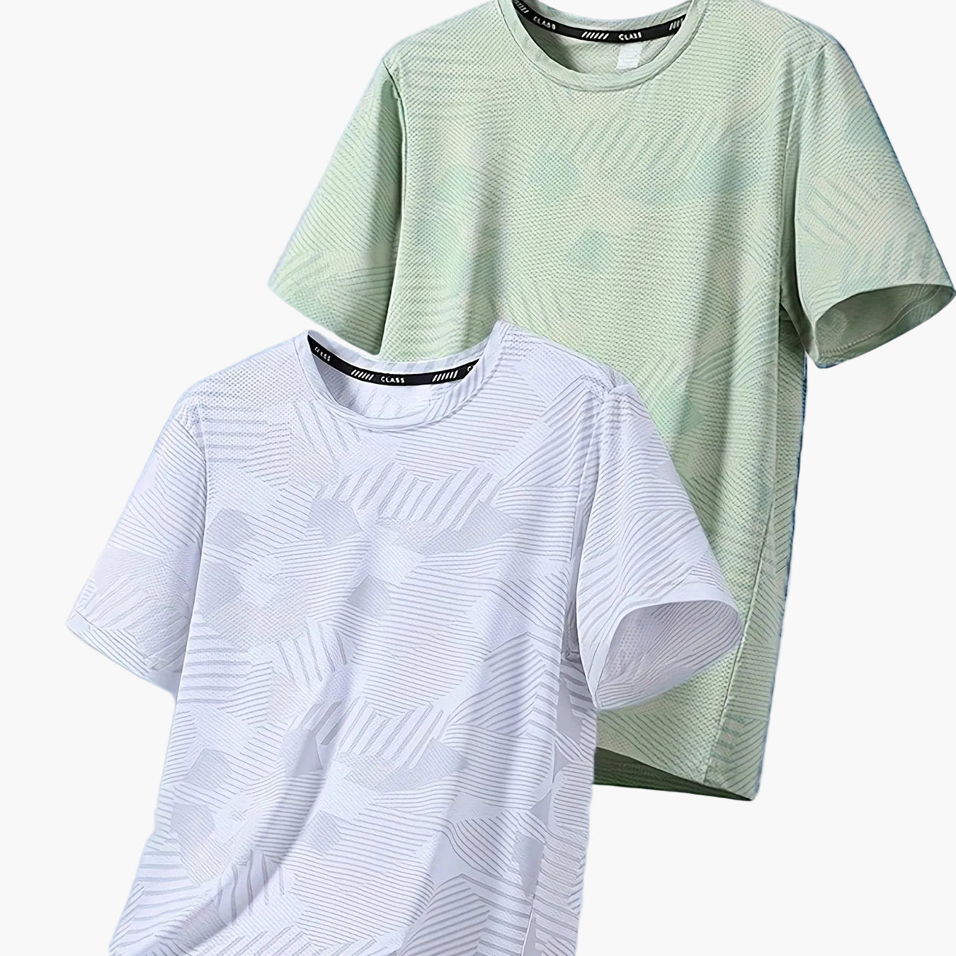 Herren Funktions-T-Shirts – Lässige Sommeroberteile mit tropischem Muster, ideal für Freizeit und Sport