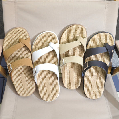 Herren Komfort-Sandalen mit verstellbarem Riemen – Lässige Sommerschuhe für Alltag und Freizeit