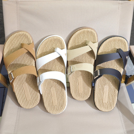 Herren Komfort-Sandalen mit verstellbarem Riemen – Lässige Sommerschuhe für Alltag und Freizeit