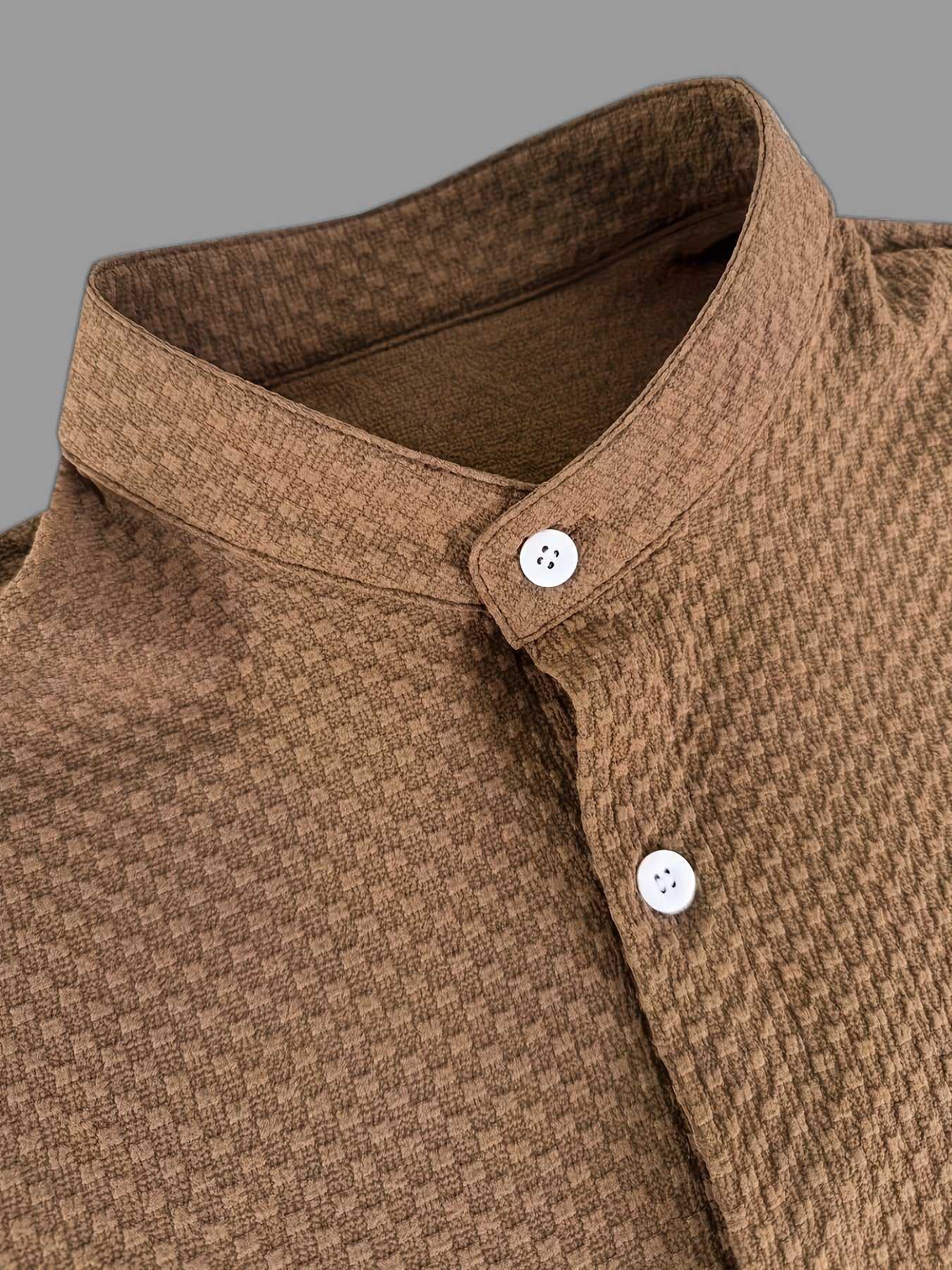 Herren Freizeit Kurzarm Hemd mit Struktur – Modernes Sommer Design für Alltag & Ausgehen