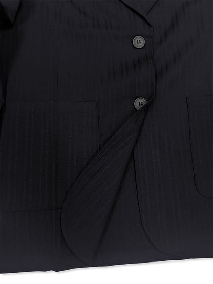 Herren Anzug mit modernem Streifen-Design – Eleganter Freizeitanzug für Frühling und Sommer