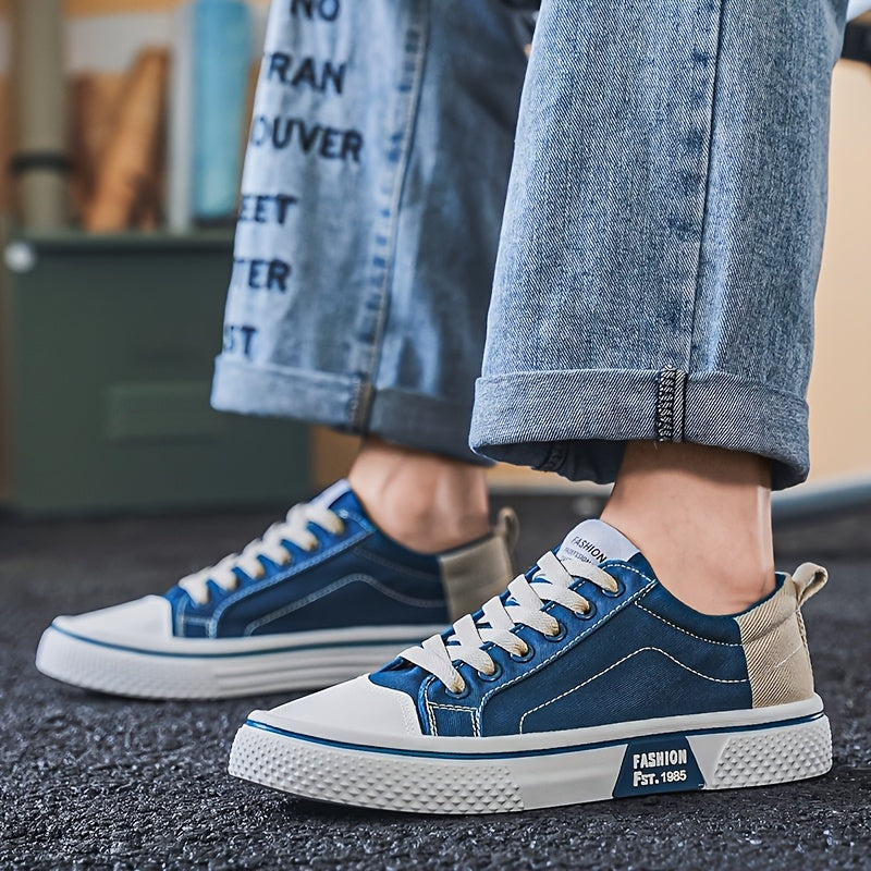 Herren Low-Top Sneaker im Retro-Stil für Alltag und Freizeit