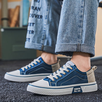 Herren Low-Top Sneaker im Retro-Stil für Alltag und Freizeit