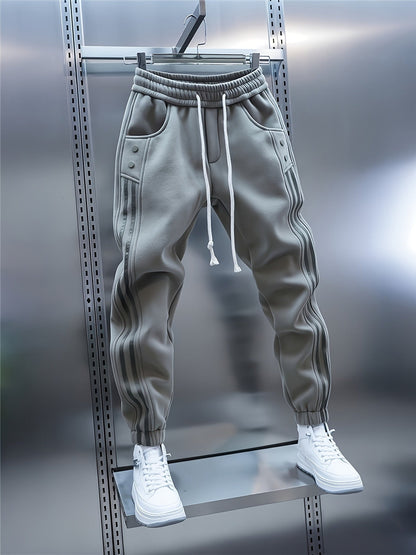 Herren Jogginghose mit sportlichem Schnitt und modernen Details – Streetwear & Freizeit