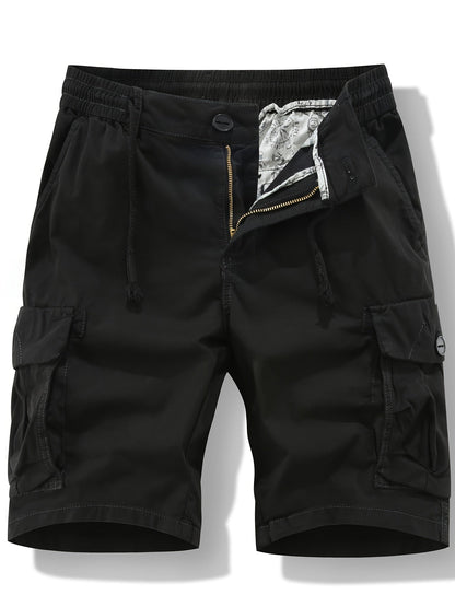 Herren Cargo Shorts mit Taschen und Kordelzug – Lässiger Outdoor-Style