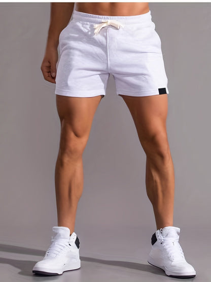 Herren Sportliche kurze Trainingsshorts mit Kordelzug – Bequeme Fitness- & Freizeithose