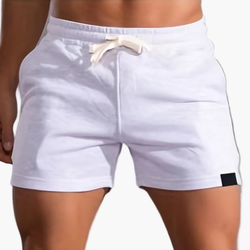 Herren Sportliche kurze Trainingsshorts mit Kordelzug – Bequeme Fitness- & Freizeithose
