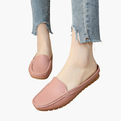 Damen Mokassins Bequeme Slipper für Alltag und Freizeit
