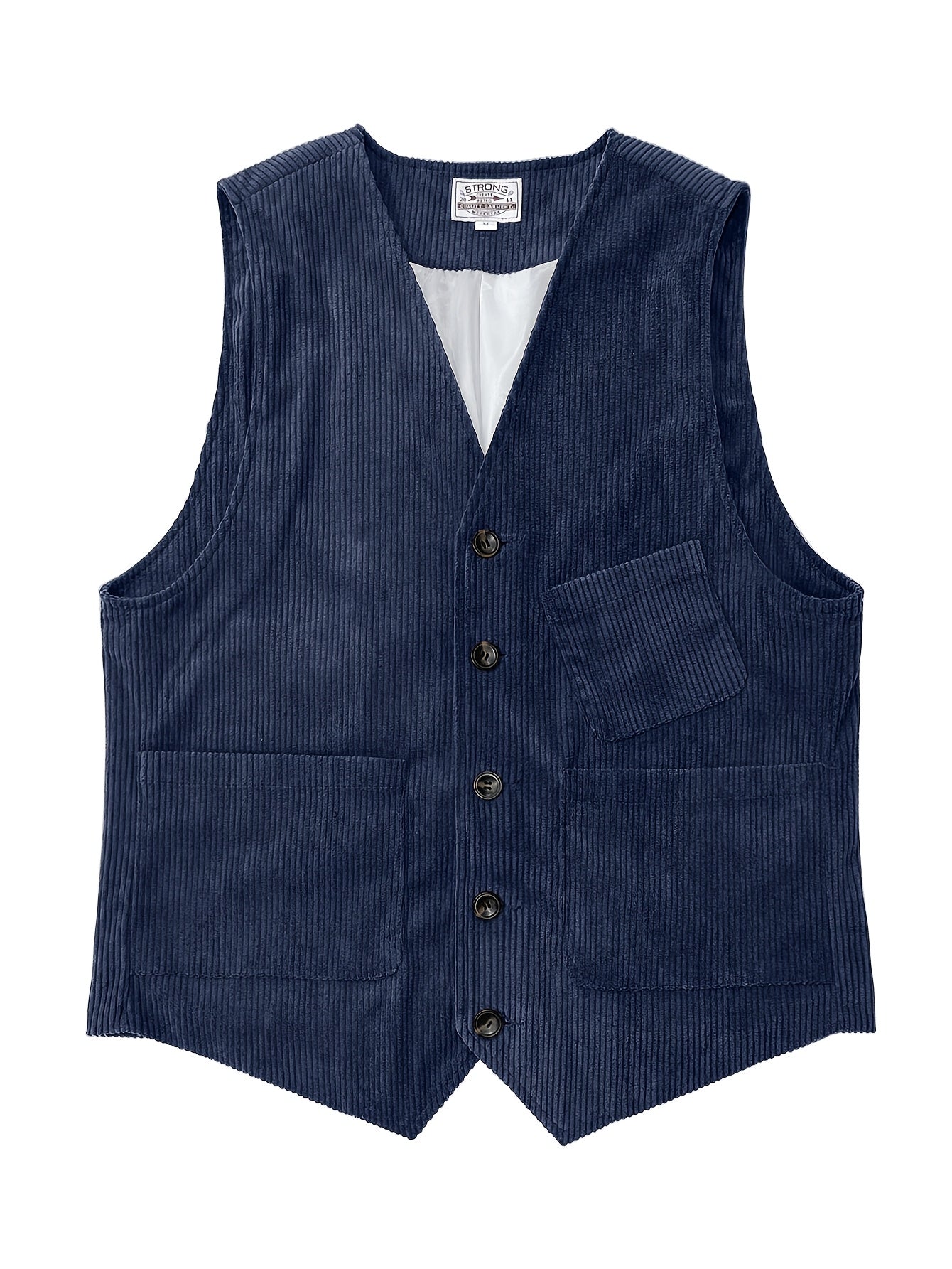 Herren Vintage Weste für Business und Freizeit – Eleganter Retro-Look