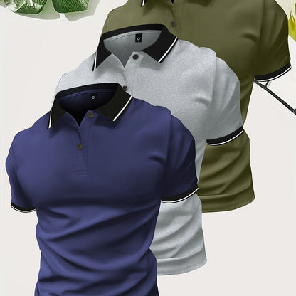 Herren Poloshirt Modern Casual – Stilvolles Freizeitshirt für Alltag und Büro