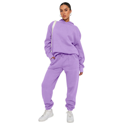 Heather – Kapuzenpullover mit langen Ärmeln aus Polyester
