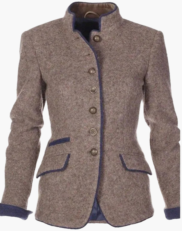 Damen Blazer Modern Business Eleganz – Taillierter Sakko für Büro und Alltag